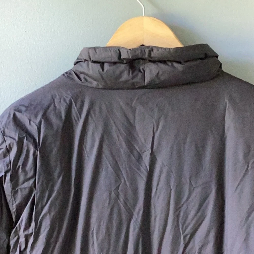 EILEEN FISHER Black Down Puffer Coat Size XL - Picture 7 of 11